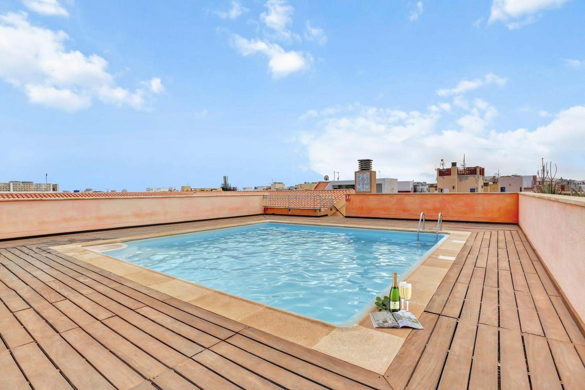 Апартаменты Corralejo Ancla Pool On Roof Top Экстерьер фото
