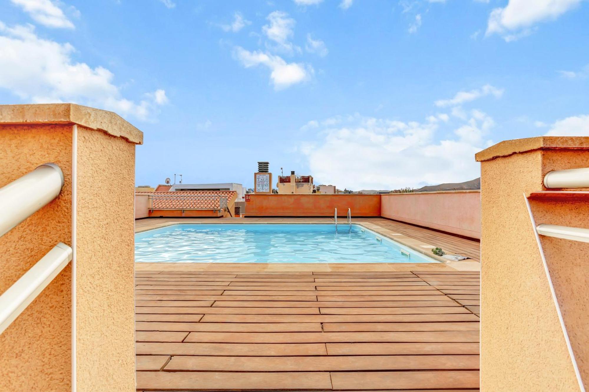 Апартаменты Corralejo Ancla Pool On Roof Top Экстерьер фото